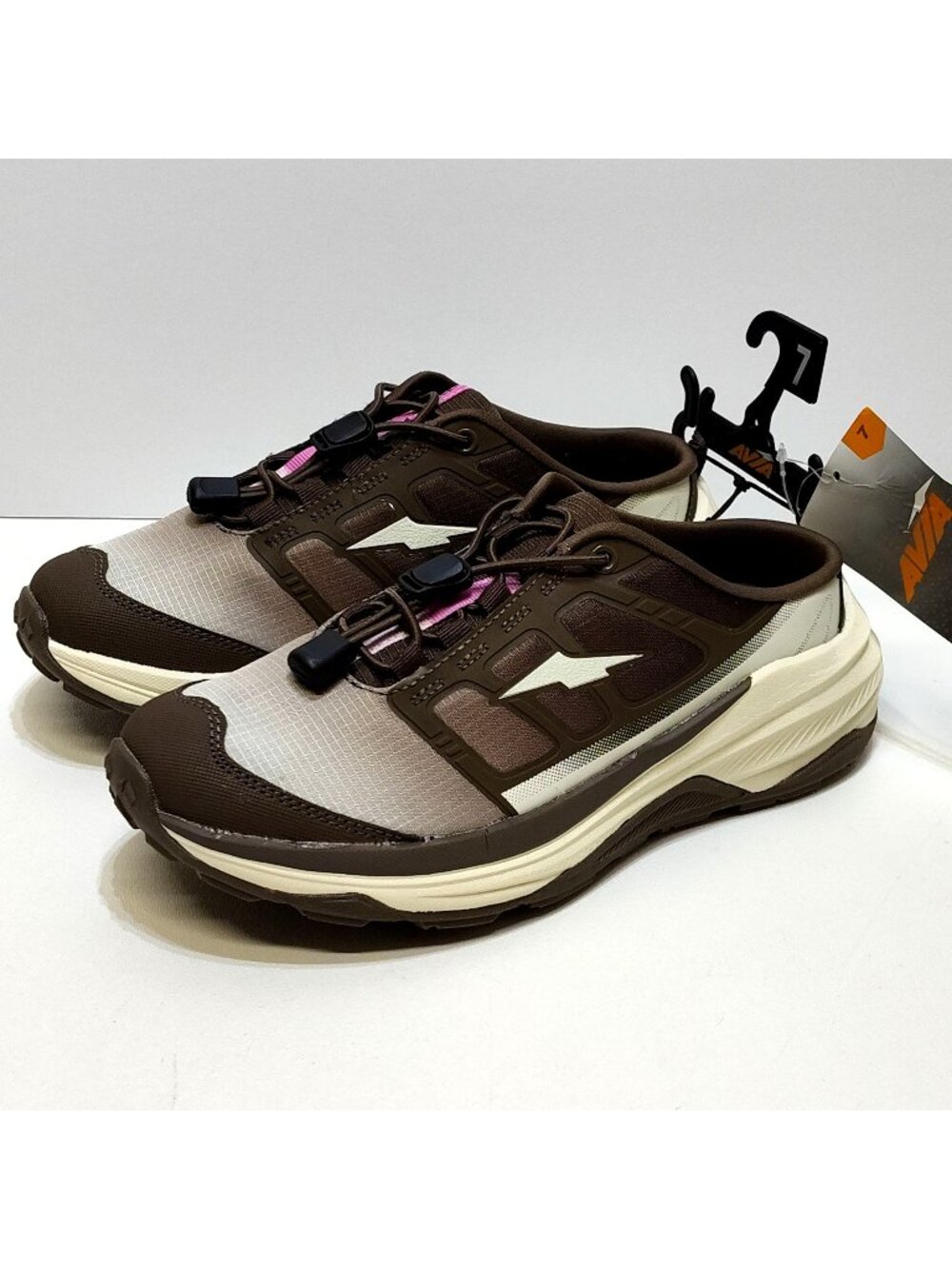 Avia Backless Slip-On Sneakers Athletic US 7 Fits True To Size Mule-Style NWT